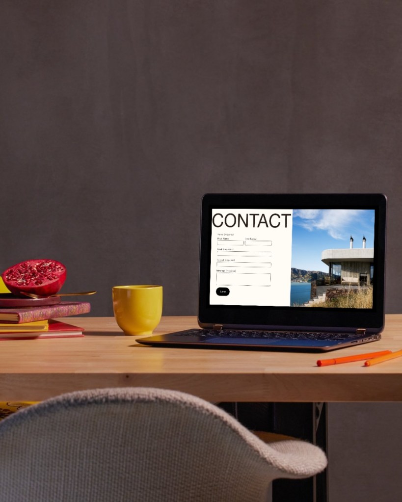 Desktop view of a local electrician website in Christchurch

